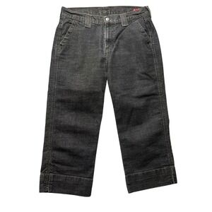 Vintage Levi's Outback‎ Capri Women's Jeans Dark Wash Size 8 Miss Stretch